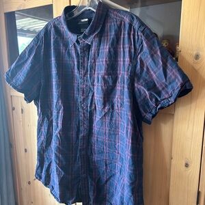 The North Face Button Down Short Sleeve Shirt Size XXLarge